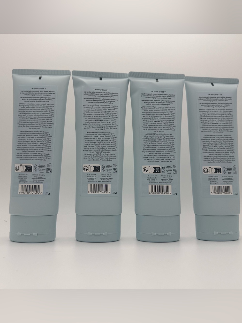Lot of 4 Tanologist Daily Glow Hydrating Gradual Tan Lotion - Medium to Dark 8.4 - Picture 2 of 4